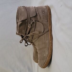 UGG Suede Boots, Size 10, Color Dust Purple, Zip Up Shoes
